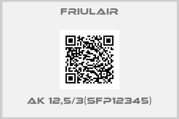FRIULAIR-AK 12,5/3(SFP12345)