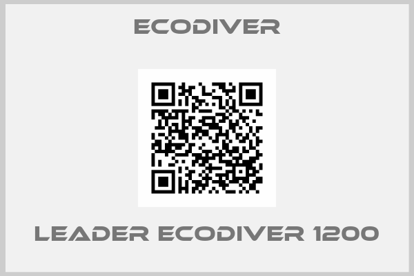 ECODIVER-LEADER ECODIVER 1200
