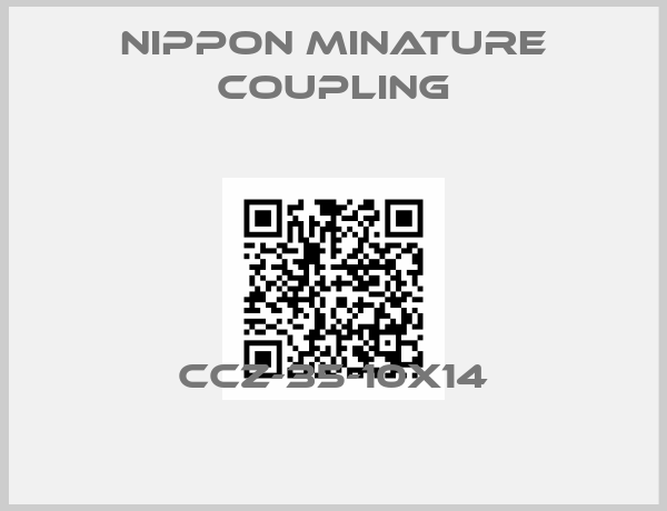 NIPPON MINATURE COUPLING-CCZ-35-10X14