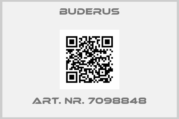 Buderus-Art. Nr. 7098848