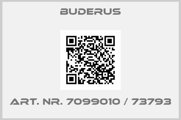 Buderus-Art. Nr. 7099010 / 73793