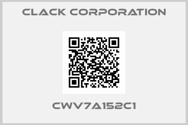 Clack Corporation-CWV7A152C1