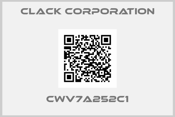 Clack Corporation-CWV7A252C1