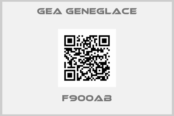 GEA geneglace-F900AB
