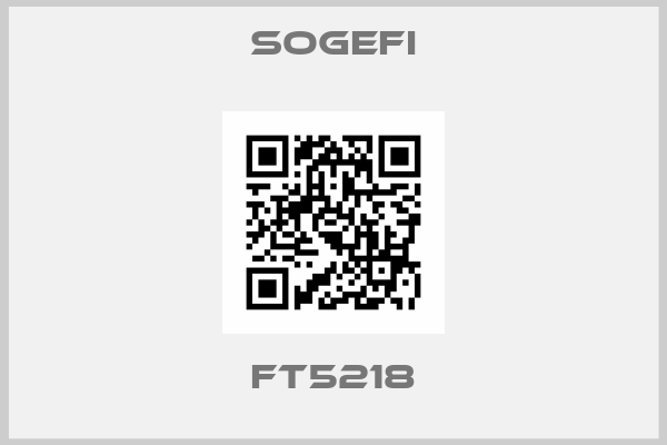SOGEFI-FT5218