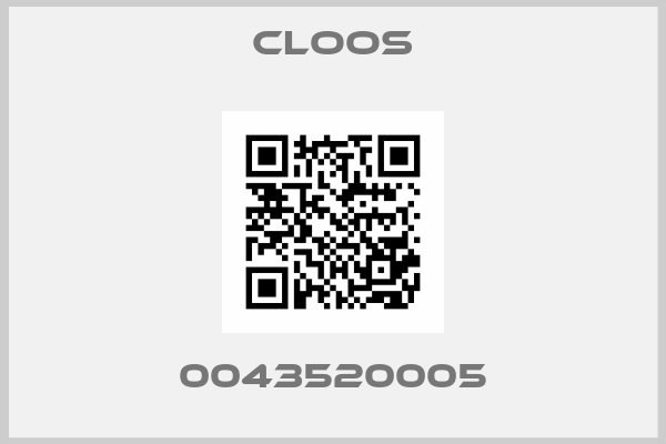 Cloos-0043520005