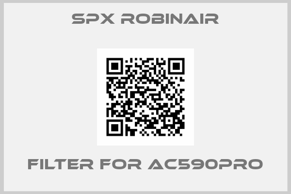 SPX ROBINAIR-filter for AC590PRO