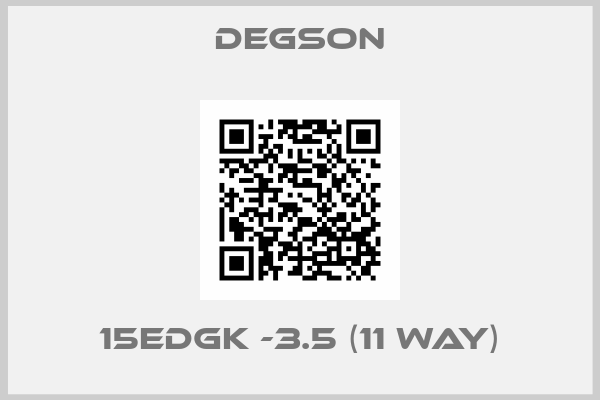 Degson-15EDGK -3.5 (11 way)