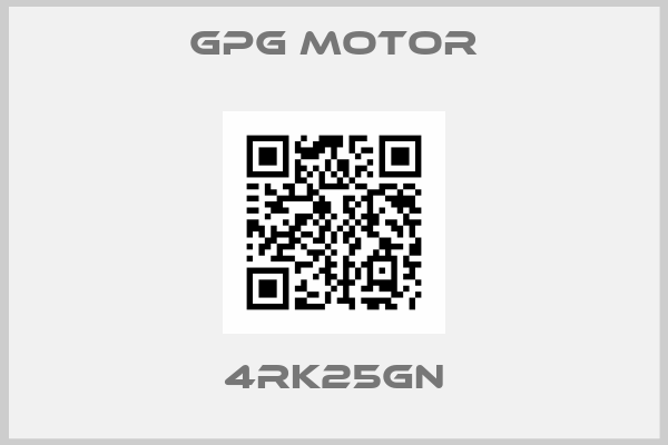 gpg motor-4RK25GN
