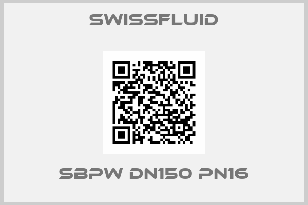 swissfluid-SBPW DN150 PN16
