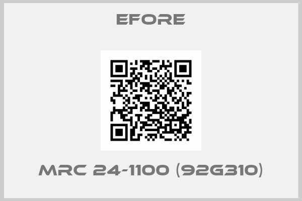Efore-MRC 24-1100 (92G310)