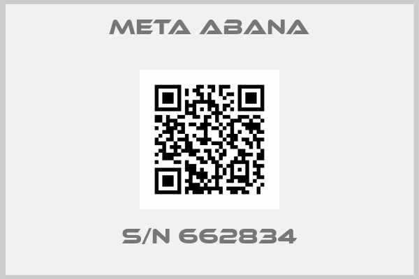 Meta Abana-S/N 662834