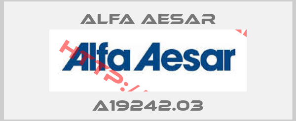 ALFA AESAR-A19242.03