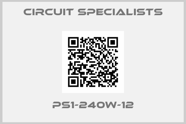 Circuit Specialists-PS1-240W-12