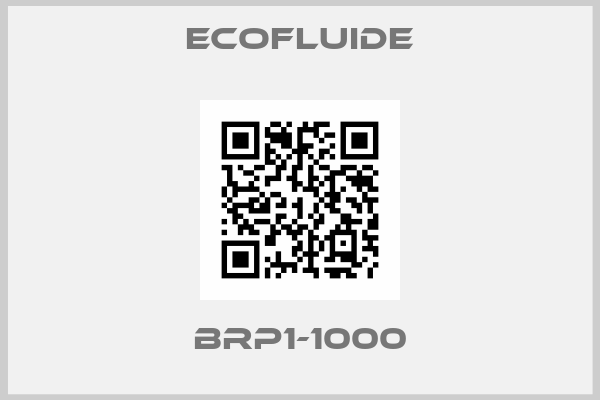 ECOFLUIDE-BRP1-1000