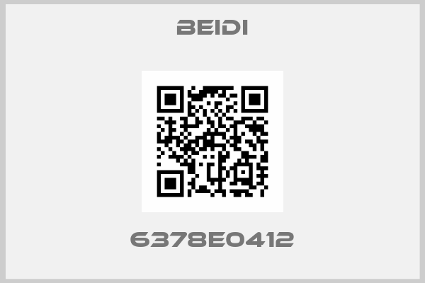 BEIDI-6378E0412
