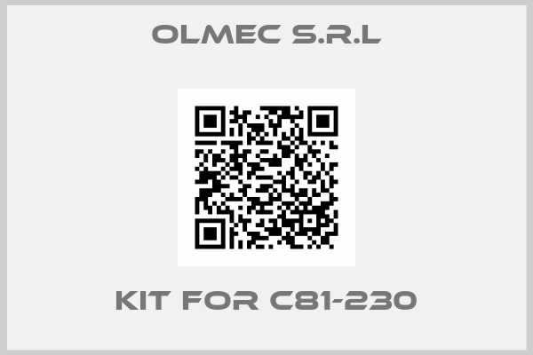 Olmec s.r.l-kit for C81-230