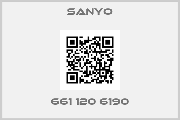 Sanyo-661 120 6190