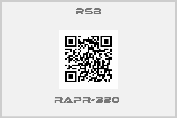 RSB-RAPR-320 