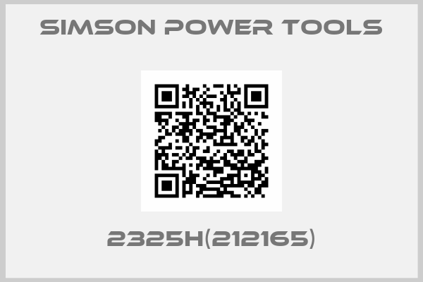 Simson Power Tools-2325H(212165)