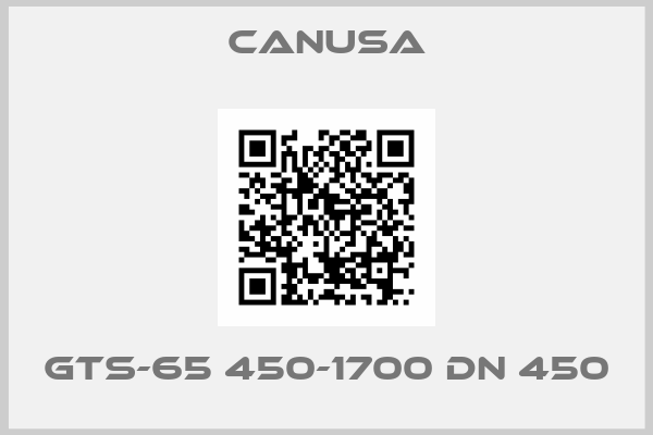 CANUSA-GTS-65 450-1700 DN 450