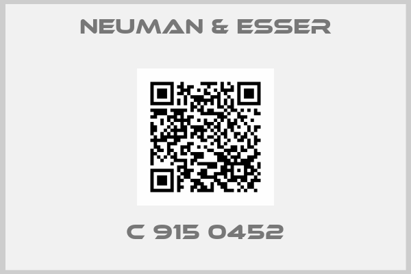 Neuman & Esser-C 915 0452