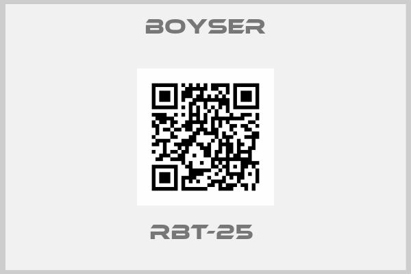 Boyser-RBT-25 