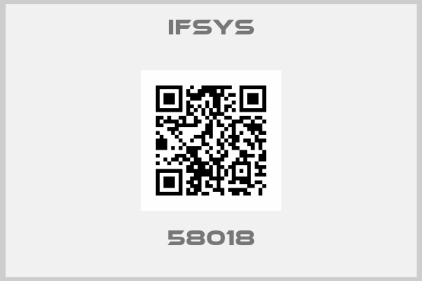 IFSYS-58018