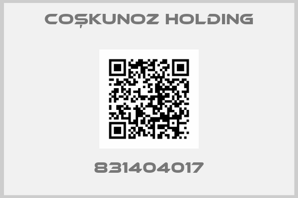 Coşkunoz Holding-831404017