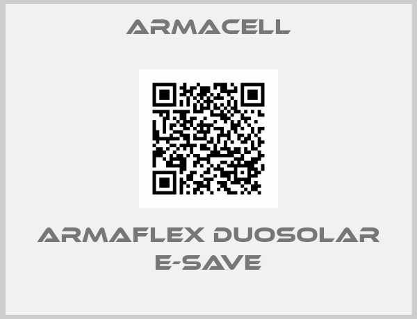 Armacell-ArmaFlex DuoSolar e-Save