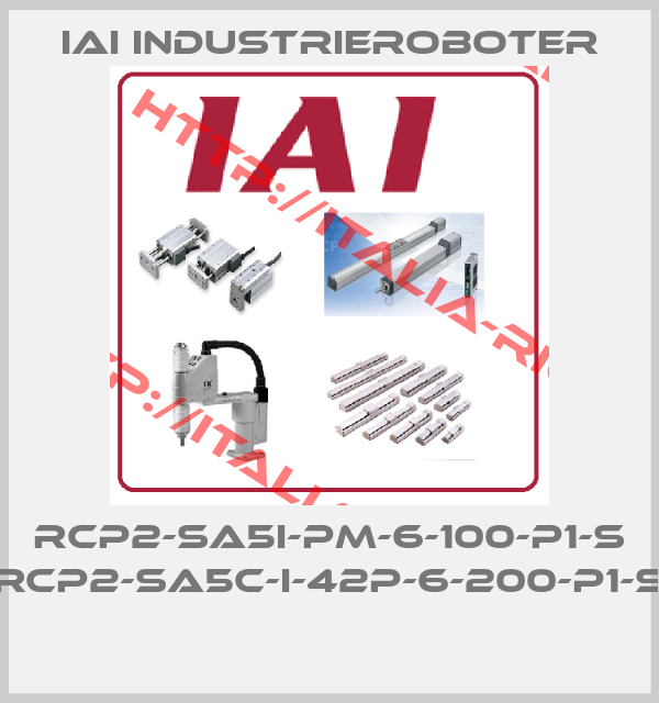 IAI Industrieroboter-RCP2-SA5I-PM-6-100-P1-S (RCP2-SA5C-I-42P-6-200-P1-S) 