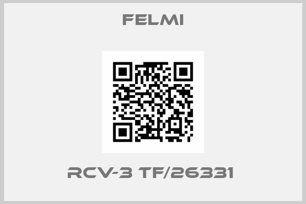 FELMI-RCV-3 TF/26331 