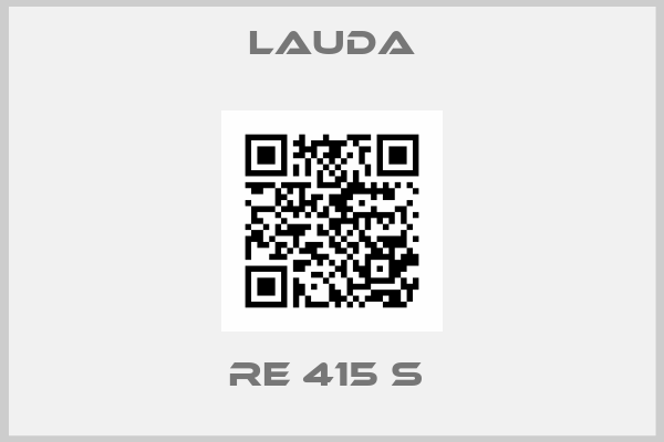 LAUDA-RE 415 S 