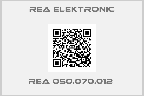 Rea Elektronic-REA 050.070.012 