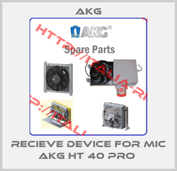Akg-recieve device for mic AKG HT 40 PRO 