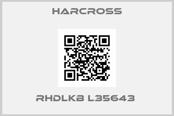 Harcross-RHDLKB L35643 