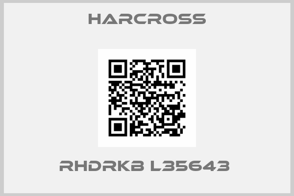Harcross-RHDRKB L35643 