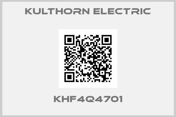 Kulthorn Electric-KHF4Q4701