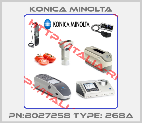 Konica Minolta-PN:B027258 Type: 268A