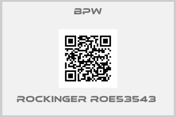 Bpw-ROCKINGER ROE53543 