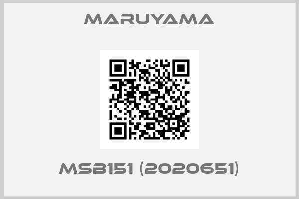 MARUYAMA-MSB151 (2020651)