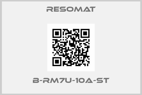 RESOMAT-B-RM7U-10A-ST