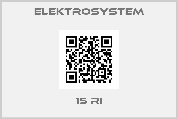 elektrosystem-15 RI