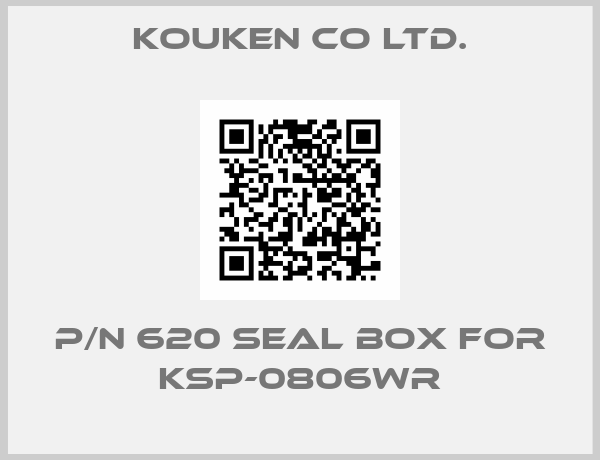 Kouken Co ltd.-P/N 620 Seal Box for KSP-0806WR