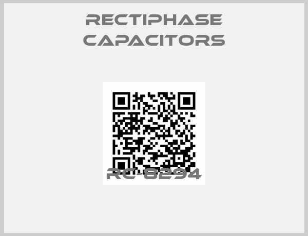 Rectiphase capacitors-RC-8294