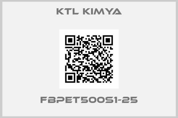 KTL Kimya-FBPET500S1-25
