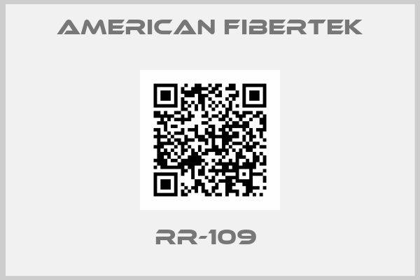 American Fibertek-RR-109 