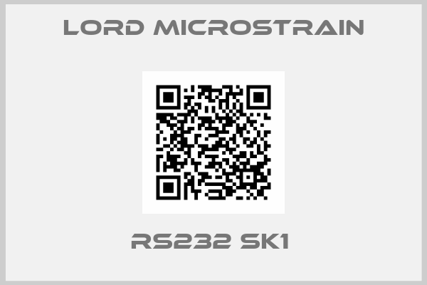 LORD MicroStrain-RS232 SK1 