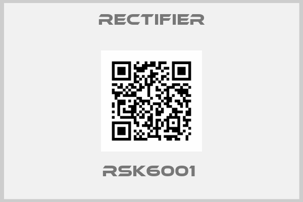 Rectifier-RSK6001 