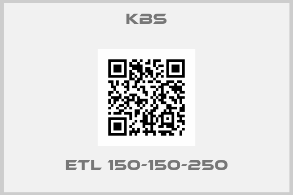 KBS-ETL 150-150-250